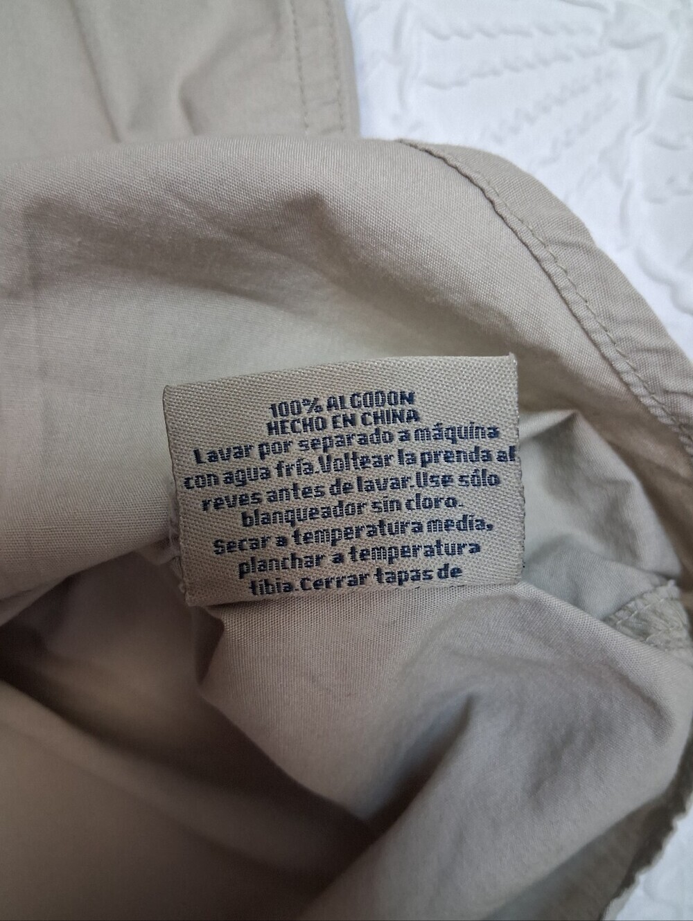 Hook & Tackle Men's Short-Sleeve Utility Button-Down Shirt in Taupe by - Picture 8 of 16